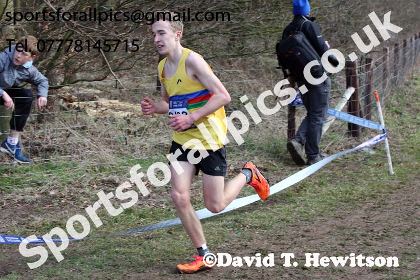 Mens under-17s 2019 British Athletics Inter Counties Cross Country, Prestwood Hall, Loughborough. Photo:  David T. Hewitson/Sports for All Pics